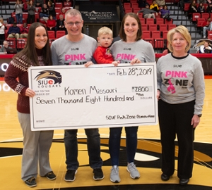 SIUE Pink Zone Big Check